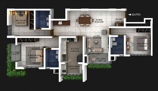 premium apartments in calicut