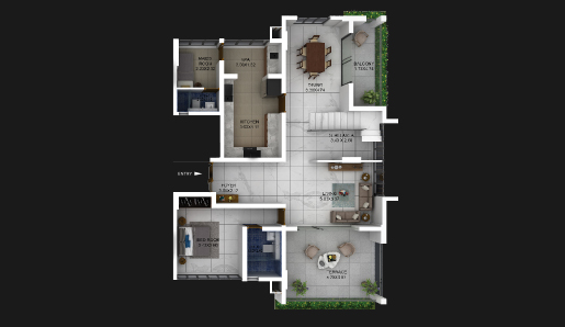 luxury flat in calicut